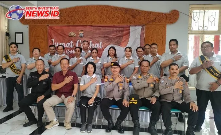 Polda Bali Gelar Jumat Curhat di Rupbasan Kelas I Denpasar