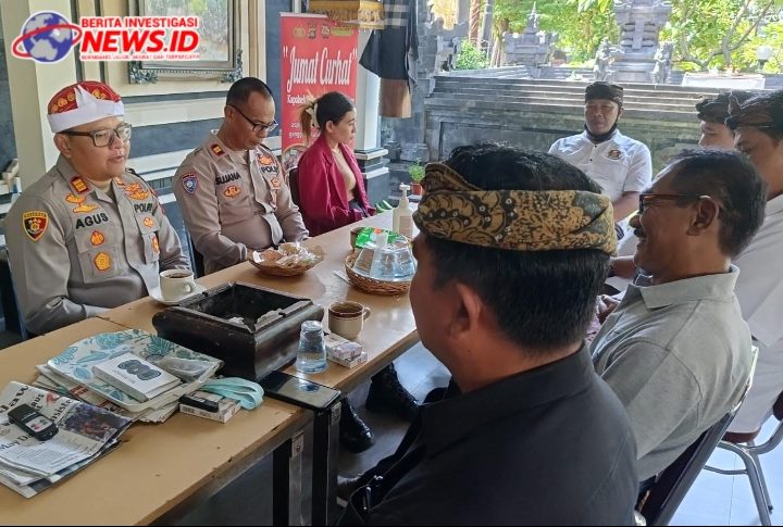 Rangkaian Jumat Curhat, Selaku Pejabat Baru, Kapolsek Dentim Gelar Silaturahmi 