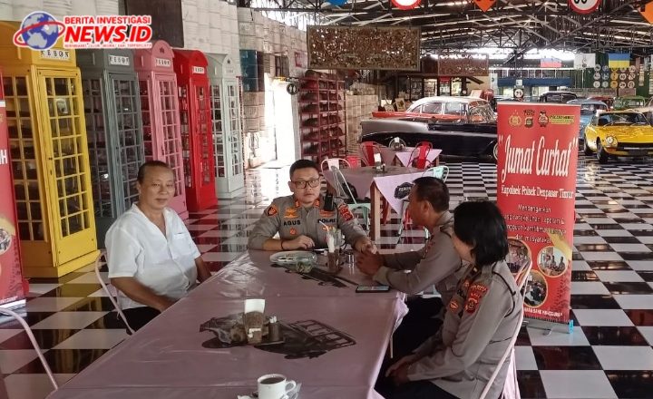 Dialog Interaktif Jumat Curhat Kapolsek Dentim dengan Pengusaha MMA