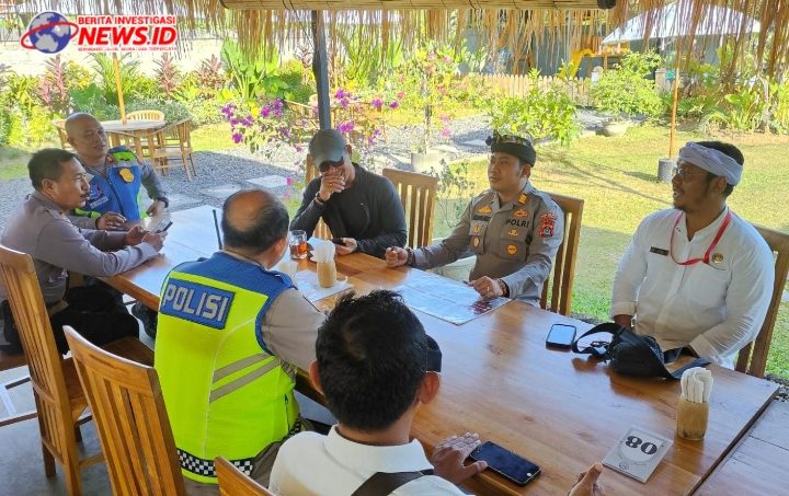 Jumat Curhat Kapolsek Densel Bersama Kades Sanur Kauh dan Lurah Sanur