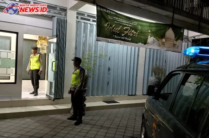 Ciptakan Rasa Aman Nyaman Perbankan, BLP Polsek Abiansemal Rutin Digelar