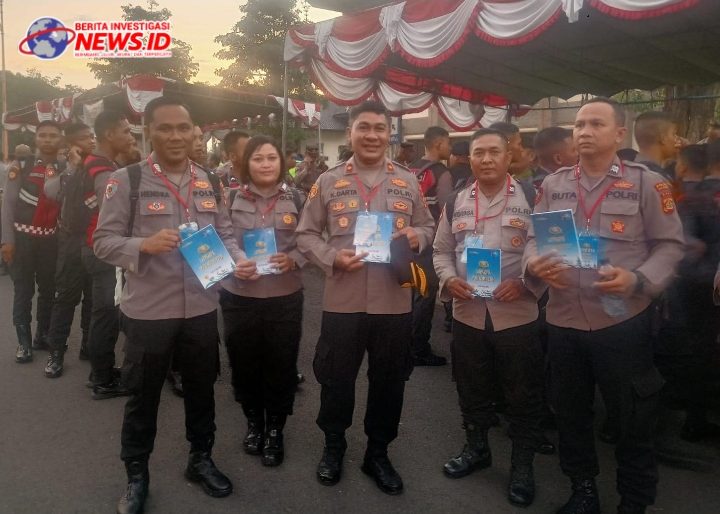 Personil Polres Bandara Ngurah Rai Ikuti Lat Pra Ops Puri Agung 2024 