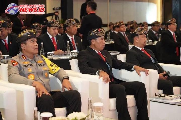 Kapolda Bali Hadiri Pembukaan Rakernis Bareskrim Polri 2024