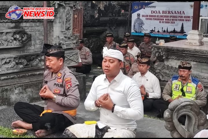 Polsek Densel Laksanakan Persembahyangan dan Doa Bersama