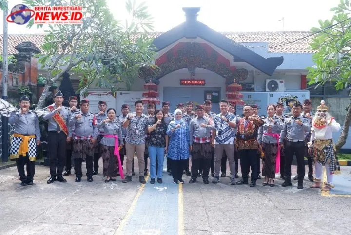 Siap Menuju WBK, Tim TPI Itjen Kemenkumham RI Lakukan Verifikasi ke Lapangan di Rutan Gianyar 