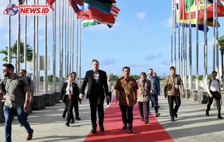 Hadiri WWF ke 10, Elon Musk Disambut Menko Marves