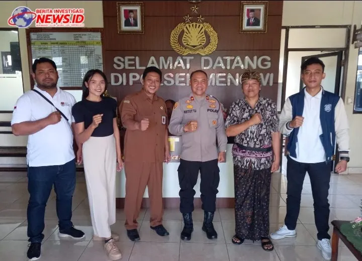 Jelang Pilkada Serentak Kapolsek Terima Audensi PPK Mengwi