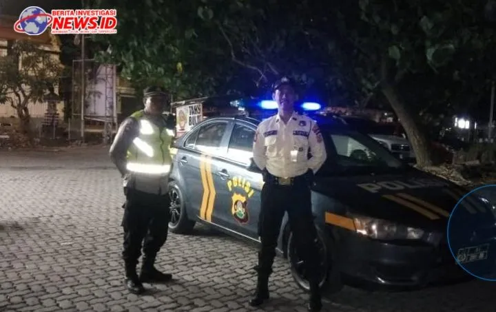 KRYD Blue Light Patrol Polsek Kutsel Ciptakan Situasi Kondusif