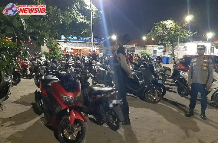 BLP Polsek Kuta Utara Cegah Kriminalitas di Parkiran Wisata Batu Bolong