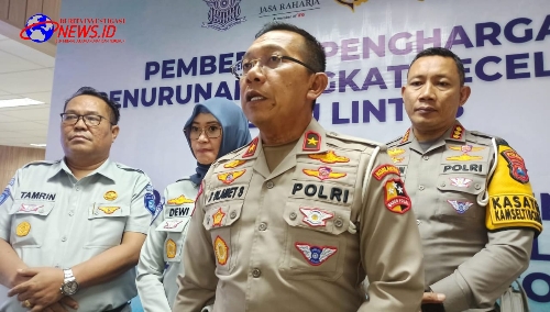 Tekan Laka Lantas Bus, Ditlantas Polda Jatim Lakukan Tanda Tangan Pakta Integritas Dengan PO