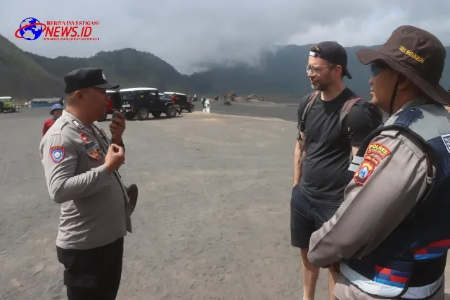 Polres Probolinggo Himbau Wisatawan Beretika dan Bijak Unggah Konten di Gunung Bromo