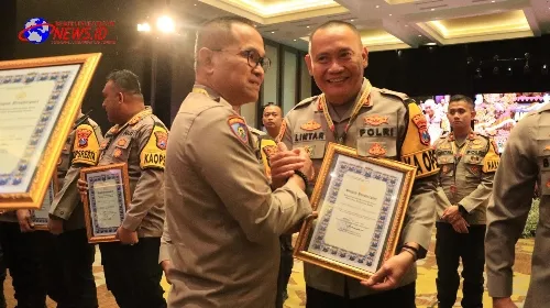 Polres Bondowoso Dapatkan Penghargaan The Best Tema Dalam Pos Yan Ops Ketupat Semeru 2024