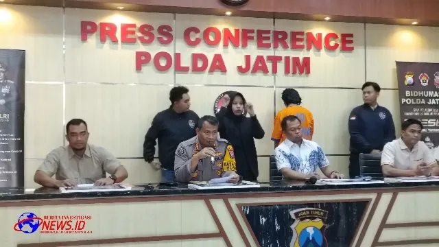 Polda Jatim Ungkap Kasus Tindak Pidana ITE Kesusilaan Atau Pornografi