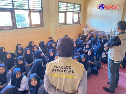 Polres Bondowoso Gelar Psikoedukasi Stop Bullying Untuk Pelajar