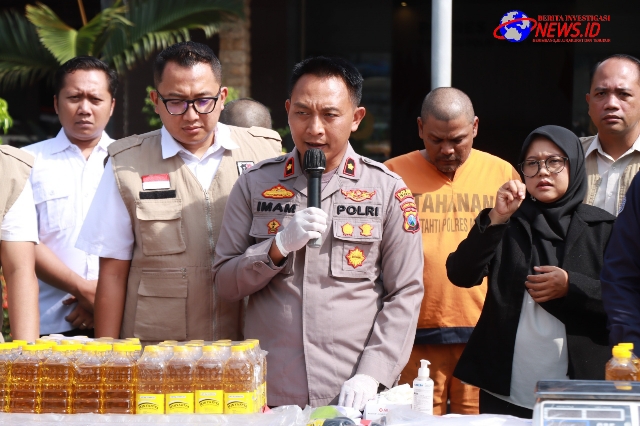 Polisi Bongkar Produsen ‘Minyak Kita’ Palsu Beromzet Ratusan Juta Rupiah di Malang