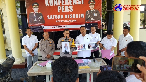 Kapolres Nganjuk tuntaskan Kasus Dugaan Korupsi PAD Desa Sukorejo Selesai Disidik, Kerugian Negara Rp1,2 Miliar