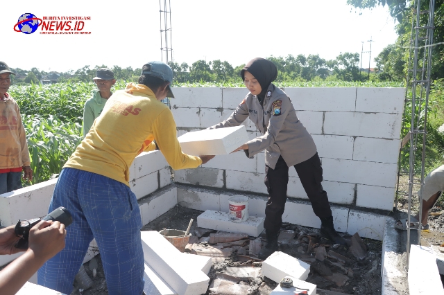 Polres Mojokerto Bangun 2 Sumur Bor Topang Irigasi Lahan Pertanian di Musim Kemarau