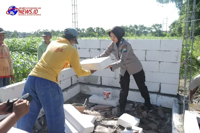 Polres Mojokerto Bangun 2 Sumur Bor Topang Irigasi Lahan Pertanian di Musim Kemarau