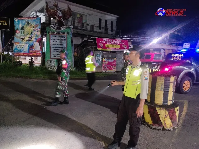 Polres Nganjuk Gelar Patroli Besar Dengan Terapkan Metode SREG Untuk Amankan Libur Panjang Hari Raya Idul Adha 2024