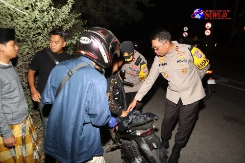 HUT Persebaya ke 97, Polres Bangkalan Gelar Penyekatan Suporter Bonek Madura Ke Surabaya