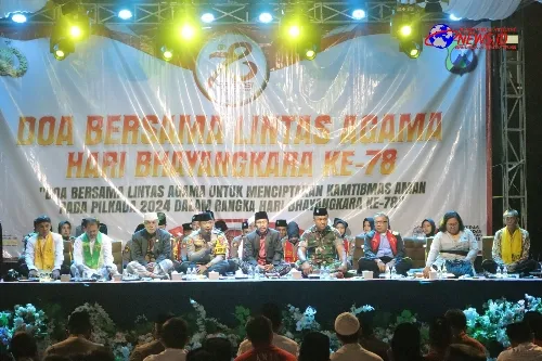 Polres Mojokerto Gelar Doa Bersama Lintas Agama Untuk Pilkada 2024 Yang Sejuk dan Damai