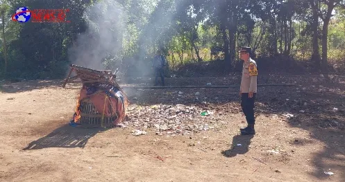 Polres Pasuruan Kota Bongkar Arena Diduga Digunakan Judi Sabung Ayam di Lekok