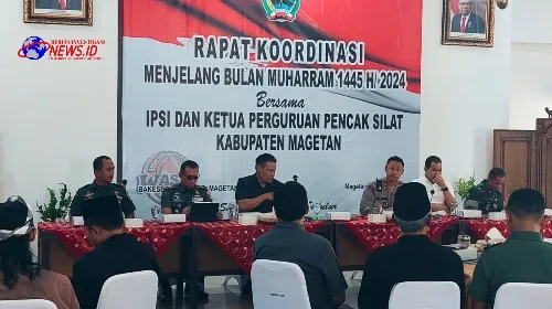 Polres Magetan Himbau Perguruan Silat Hindari Kegiatan Yang Memicu Konflik