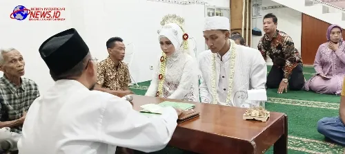 Pimpinan Redaksi Berikan Ucapan Selamat Atas Pernikahan Putra-Putri dari Wakil Pimpinan Redaksi Jatiminvestigasinews.id