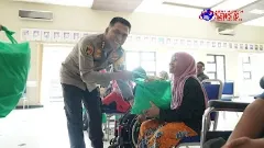 Polresta Sidoarjo Peduli Kesehatan Difabel