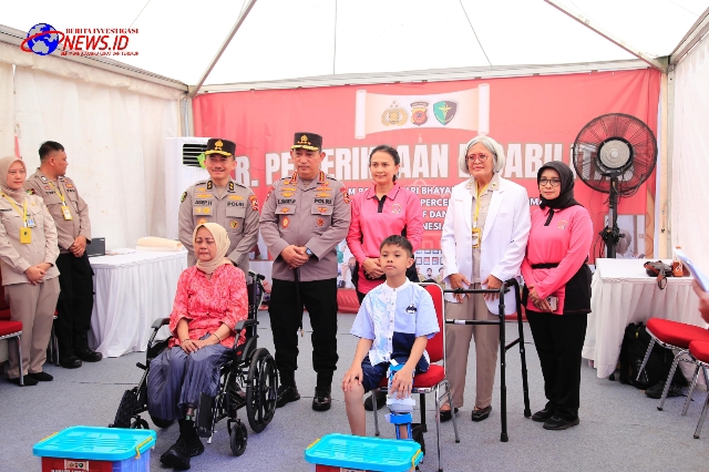 HUT Bhayangkara Ke-78, Polri Gelar Bakti Sosial Kesehatan Se-Indonesia