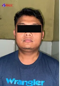 Tim Opsnal Unit Reskrim Polsek Semampir Amankan Sopir Grab Car Yang Sedang Main Judi Slot