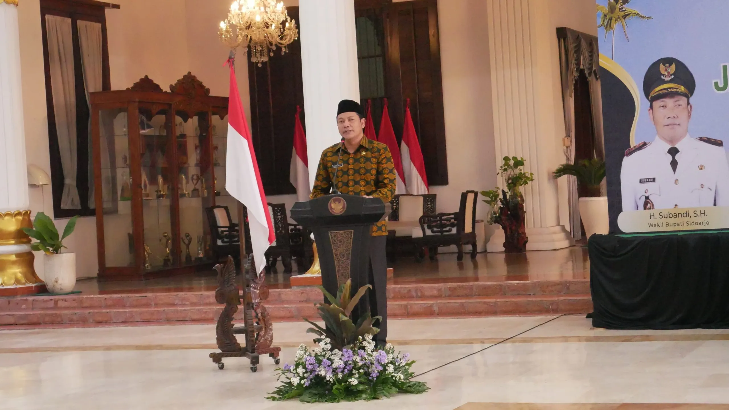 Antisipasi Cuaca Ekstrem Tanah Suci, Plt Bupati Sidoarjo Ingatkan CJH Untuk Jaga Kesehatan