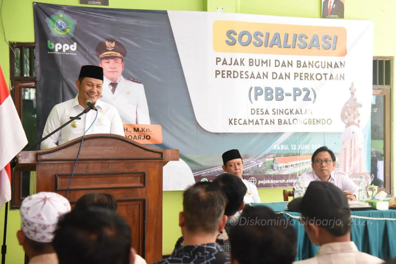 Bebaskan Denda Pajak sampai 27 September, Plt Bupati Subandi Ajak Dukung Berbagai Pembangunan Sidoarjo