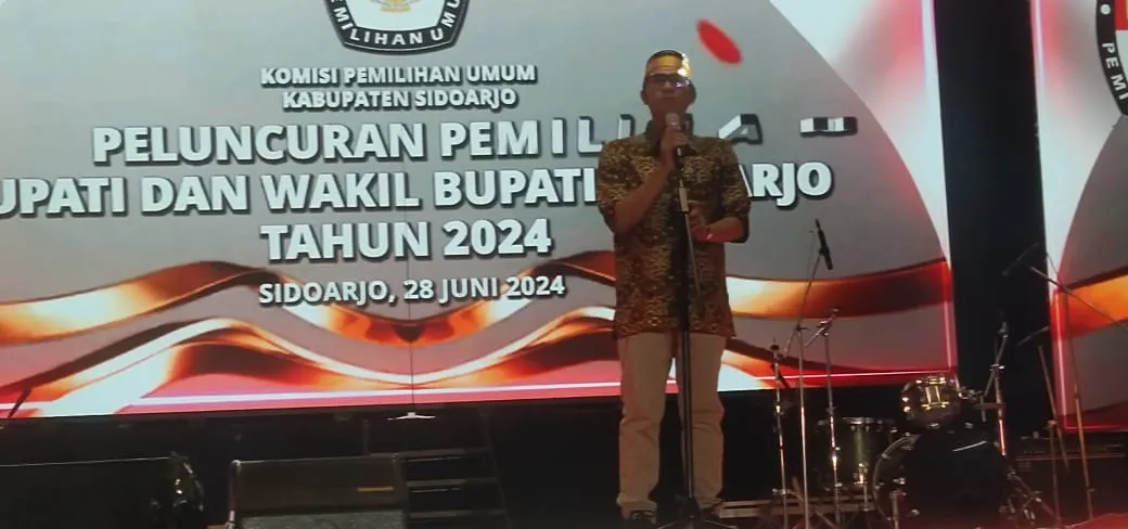 Peluncuran Maskot KPU Sidoarjo Tahapan Pemilihan Bupati dan Wakil Bupati Sidoarjo 2024