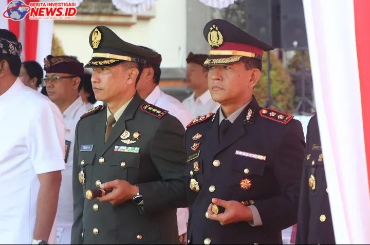 Kapolres Badung AKBP Teguh Priyo Wasono Hadiri Upacara Peringatan Hari Lahir Pancasila