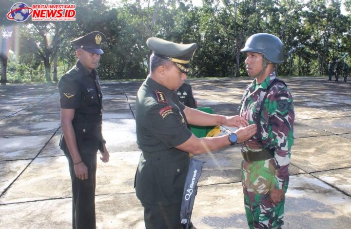 Rindam XV/Pattimura Buka Dikjurbaif Abit Diktukba TNI AD TA 2024