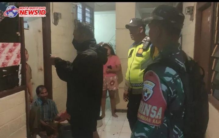CKW Polsek Denbar Bersinergi Tiga Pilar Laksanakan Tibduktang Berkala