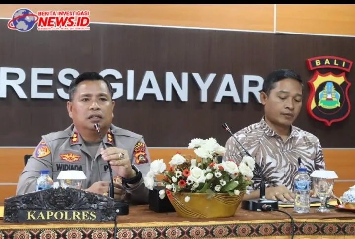 Kapolres Beri Arahan kepada Jajaran Bhabinkamtibmas Polres Gianyar