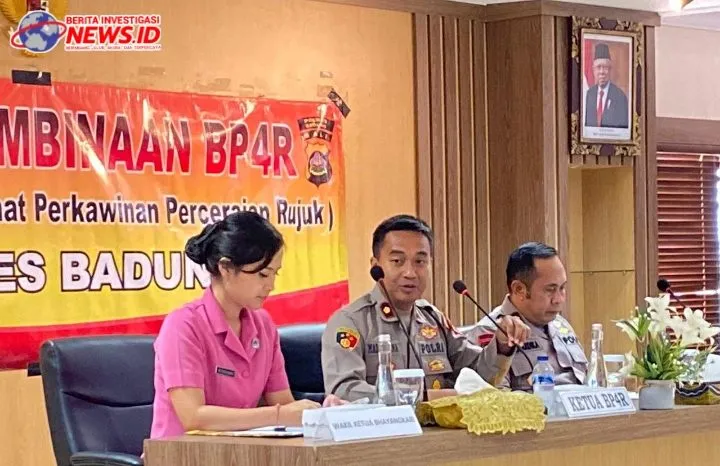 Pimpin Sidang BP4R, Wakapolres Kompol Prama Berikan Arahan