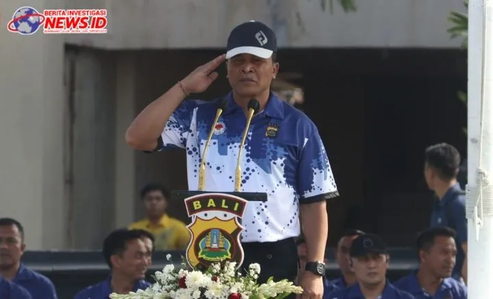 Kapolda Bali Buka Pekan Olahraga Jelang HUT ke 78 Bhayangkara 