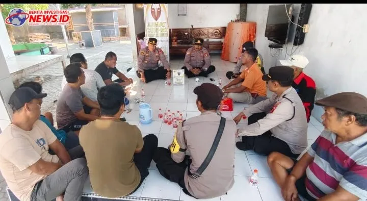 Gelar Jumat Curhat Kapolsek Gilimanuk Tatap Muka dengan Paguyuban Ayam Kontes