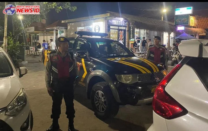 Tingkatkan BLP, Polsek Kuta Utara Amankan Wisatawan Batu Bolong