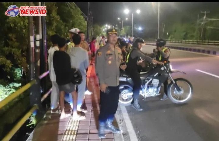 Patroli Subuh Bersama Denpasar 11 dan Rainmas Polresta Denpasar