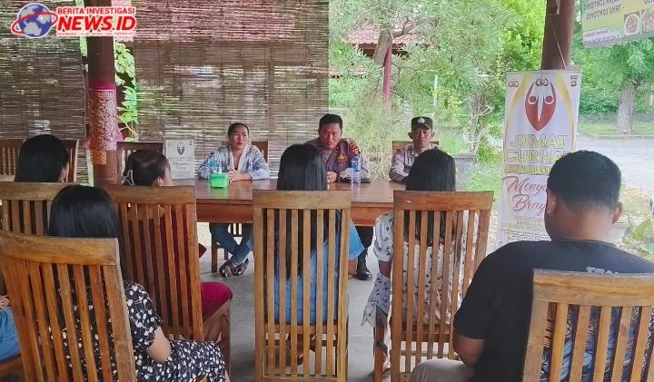 Jembrana MULIA, Jumat Curhat Kapolsek Gilimanuk Gelar Tatap Muka