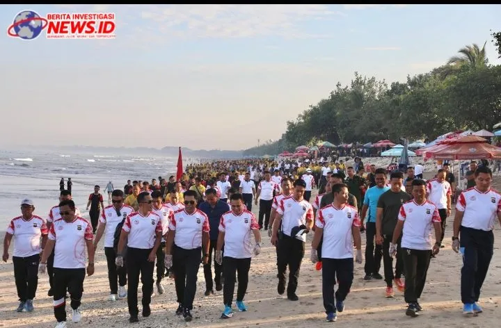 Perkuat Sinergisitas, Polda Bali Bersama Kodam IX Udayana Gelar Olah Raga