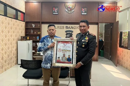 Pimpinan Redaksi Mengucapkan, Selamat Hari Bhayangkara ke 78 Kepada Kapolres Bangkalan