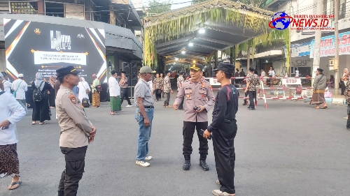 Polres Tulungagung Lakukan Pengamanan Haul Akbar 55 Pondok Pesulukan Thoriqot Agung "PETA"