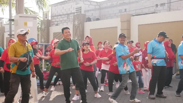 Plt. Bupati Sidoarjo Subandi Dukung Semangat Sehat dan Ekonomi Kreatif di Surya Citra Tropodo