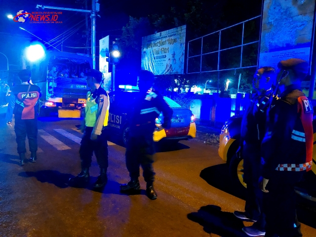 Polisi Bersama TNI Gelar Patroli Gabungan Skala Besar, Suroan di Tulungagung Kondusif