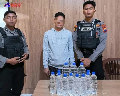 Polres Pasuruan Kota Gelorakan Stop Miras, Dua Pemilik Toko Ditetapkan Tersangka